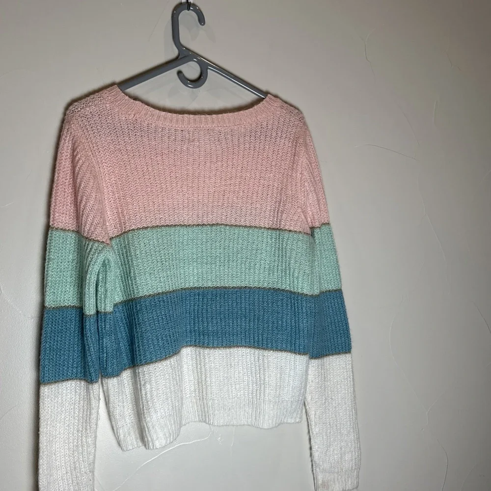 Jun & Ivy Women's Medium Neapolitan Pullover Sweater Super Soft‎  EUC - Picture 7 of 7